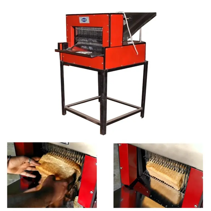 34 Blade Bread Slicer MS Body with 1.5HP Crompton Motor